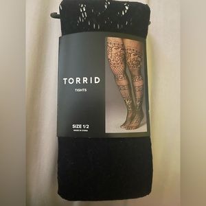 Lane Bryant pattern tights size 1/2 BRAND NEW